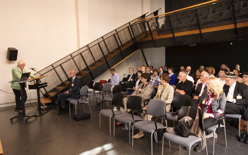 Prof. Gerard Rouwhorst tijdens de Utrechtse conferentie over het vroeg-christelijke gebed: Gebeden werden niet bepaald door de wensen van de bidder.  Beeld RD, Anton Dommerholt