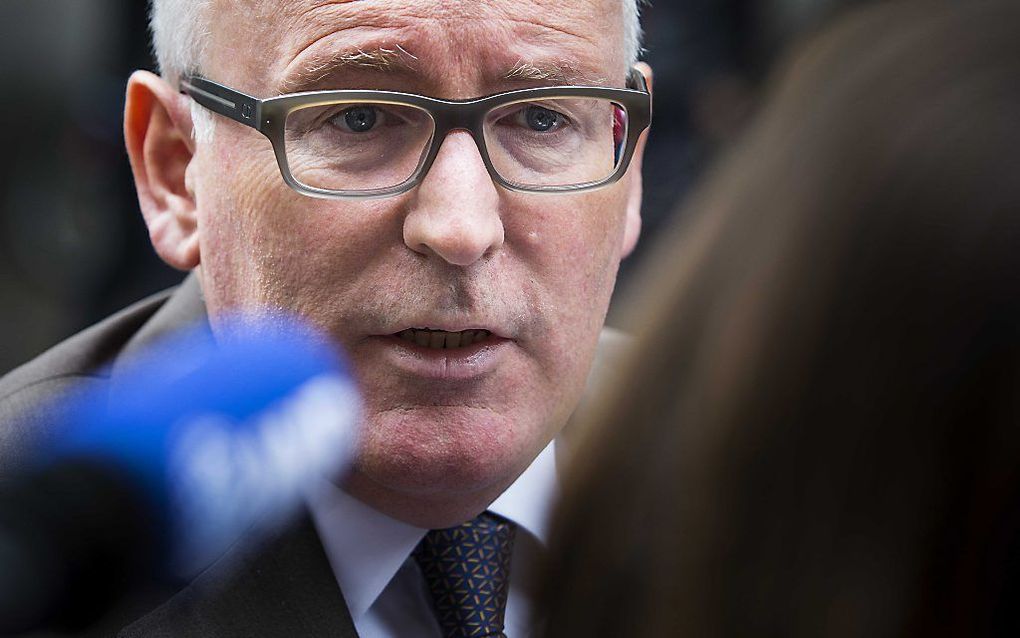 Timmermans. beeld ANP