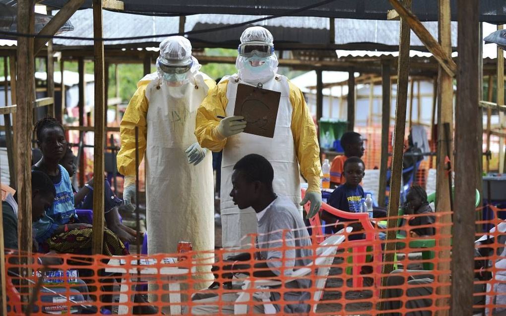 KAILAHUN. Ebola-epidemie in Afrika. beeld AFP