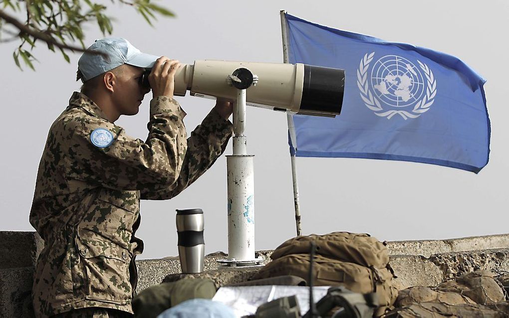 VN-waarnemers op de Golan. beeld AFP