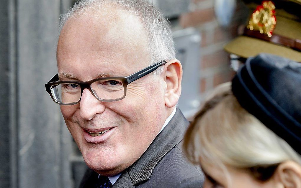 Timmermans. beeld ANP