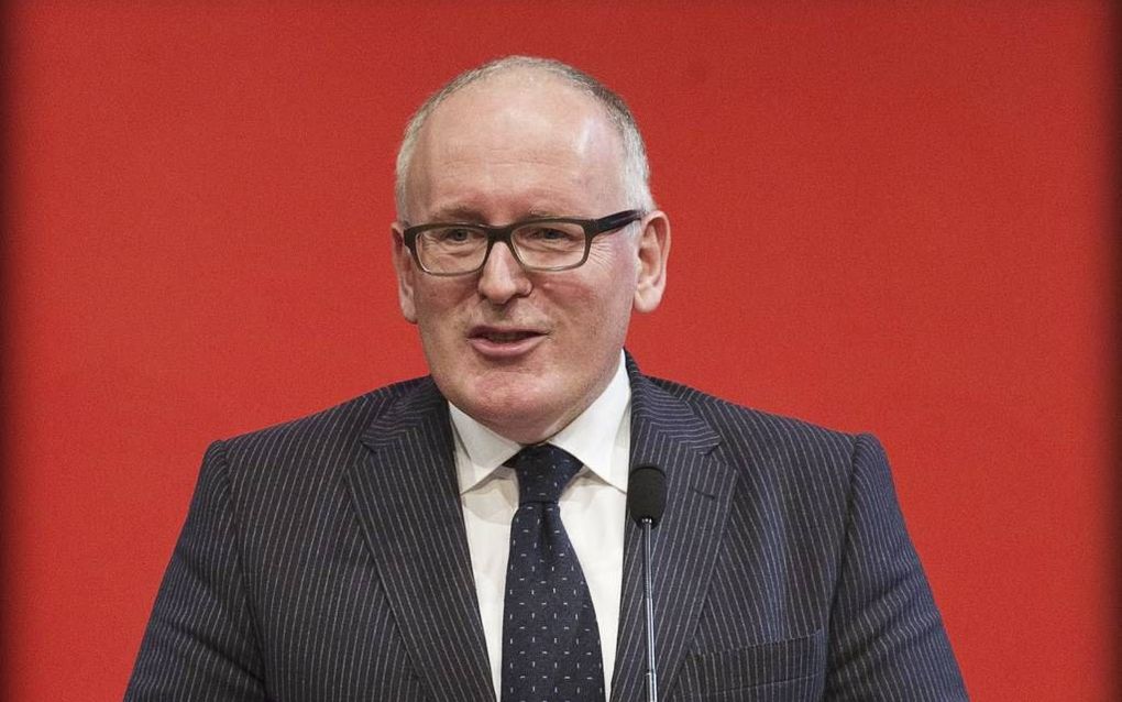 Minister Timmermans van Buitenlandse Zaken. beeld ANP