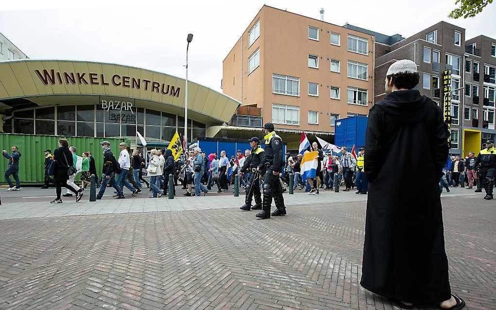 Anti-IS betoging in Den Haag, beeld ANP.