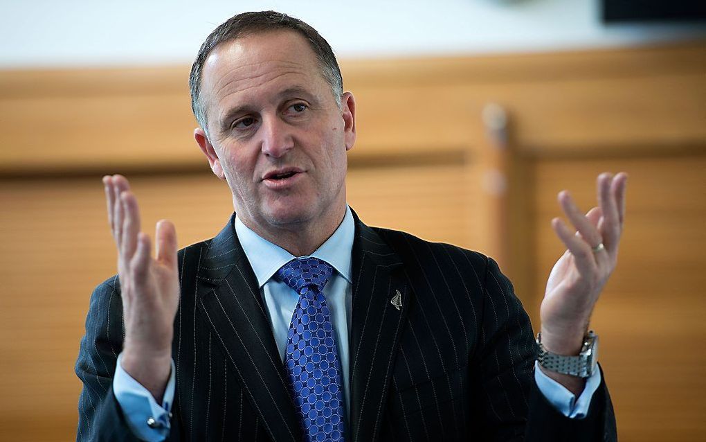 John Key. beeld AFP