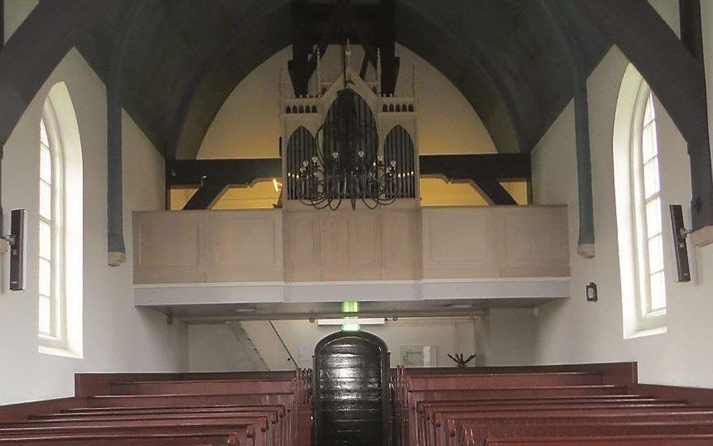 Het orgel in de Pietermankerk in Zwijndrecht. Beeld orgelcommissie