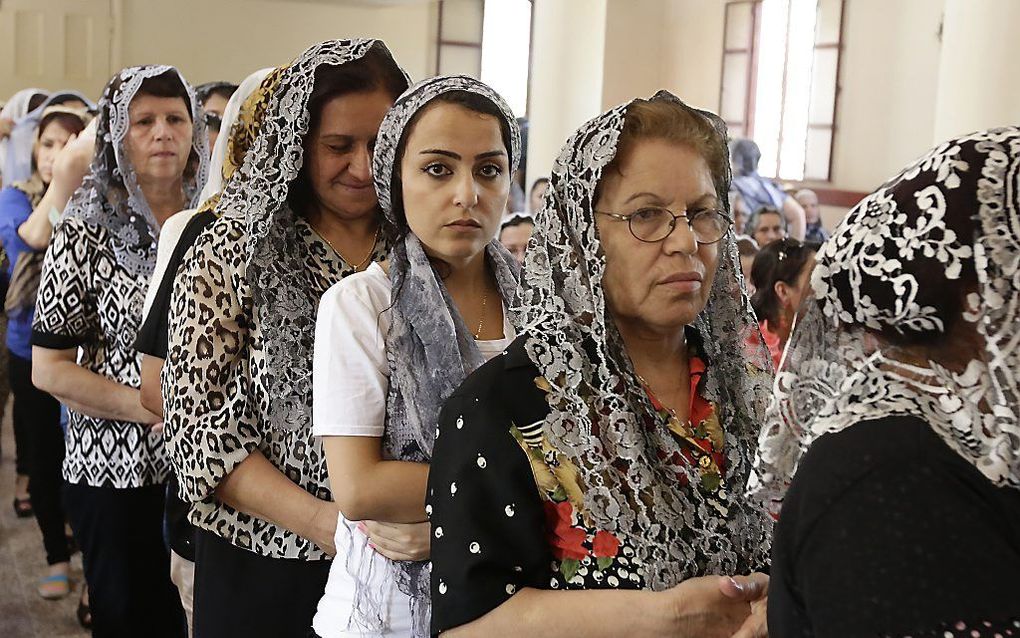 Assyrische christenen. beeld AFP