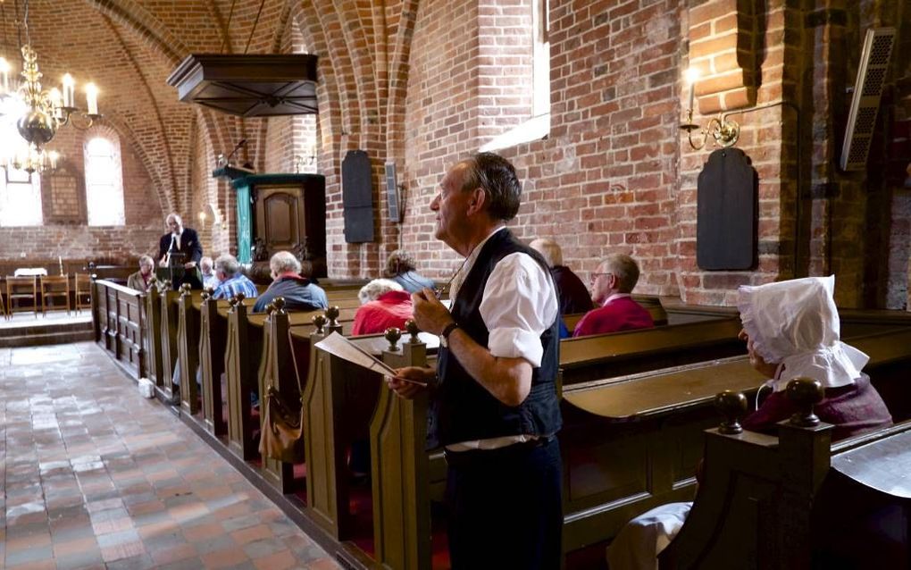 Ulrum herdenkt de Afscheiding. Beeld Sjaak Verboom