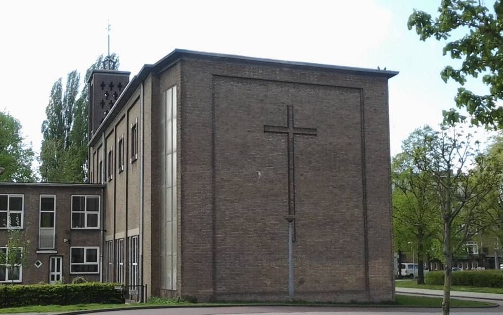 De Augustanakerk in Bos en Lommer. Beeld Wikimedia, Paul Berendsen