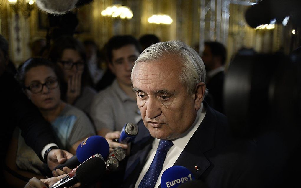 UMP-voorman Raffarin. Beeld AFP