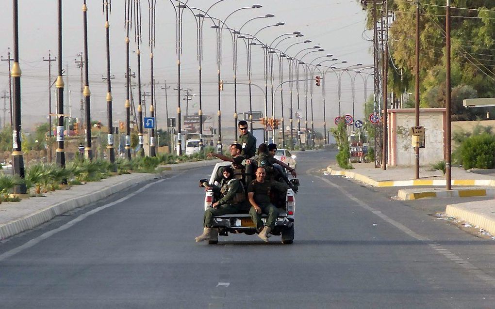 Iraakse Koerden in Kirkuk. beeld AFP