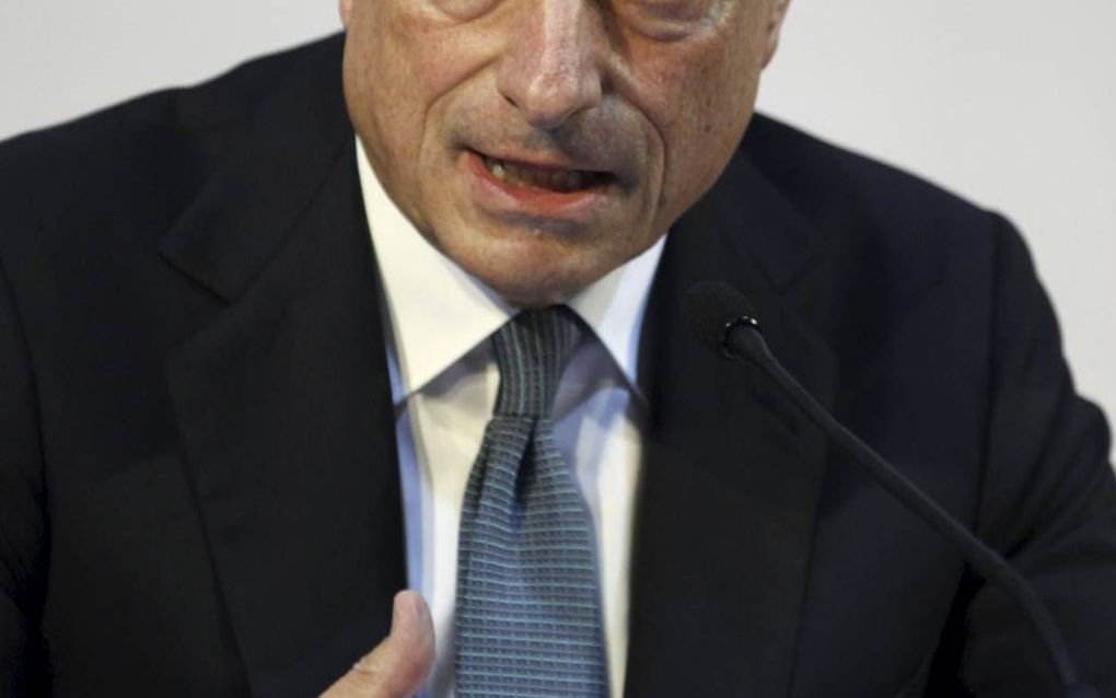 Mario Draghi. beeld AFP