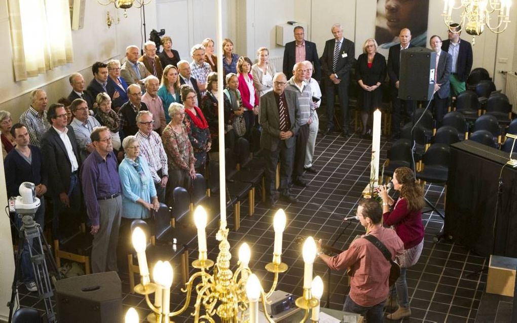 In Hoogland had gisteren een symposium plaats in het kader van het 25-jarig jubileum van Martien Timmer. Beeld RD, Anton Dommerholt