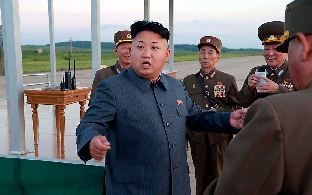 Kim Jong-un. beeld EPA