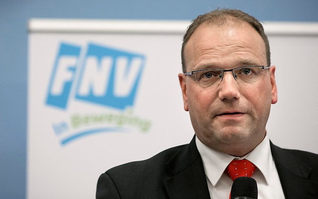 FNV-voorzitter Ton Heerts. beeld ANP