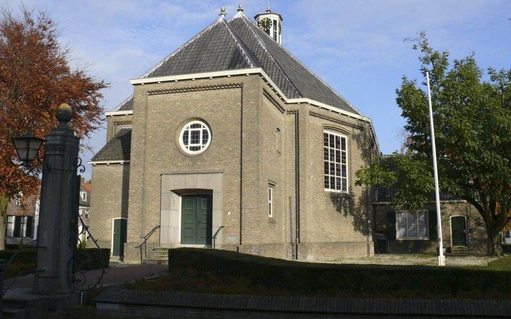 De hervormde kerk in Klundert. beeld herv. gem. Klundert