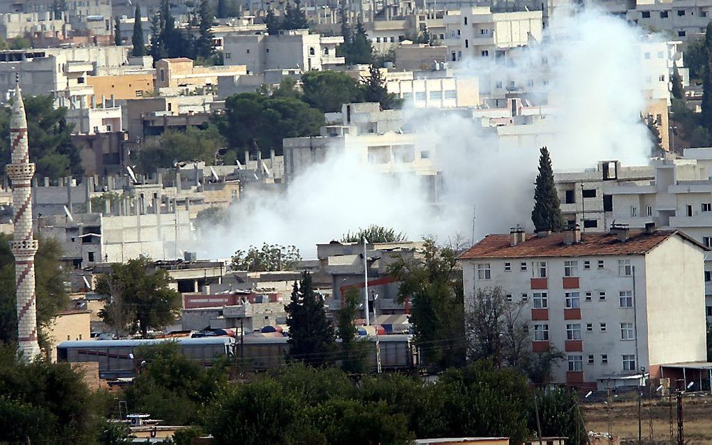 Kobani. beeld EPA