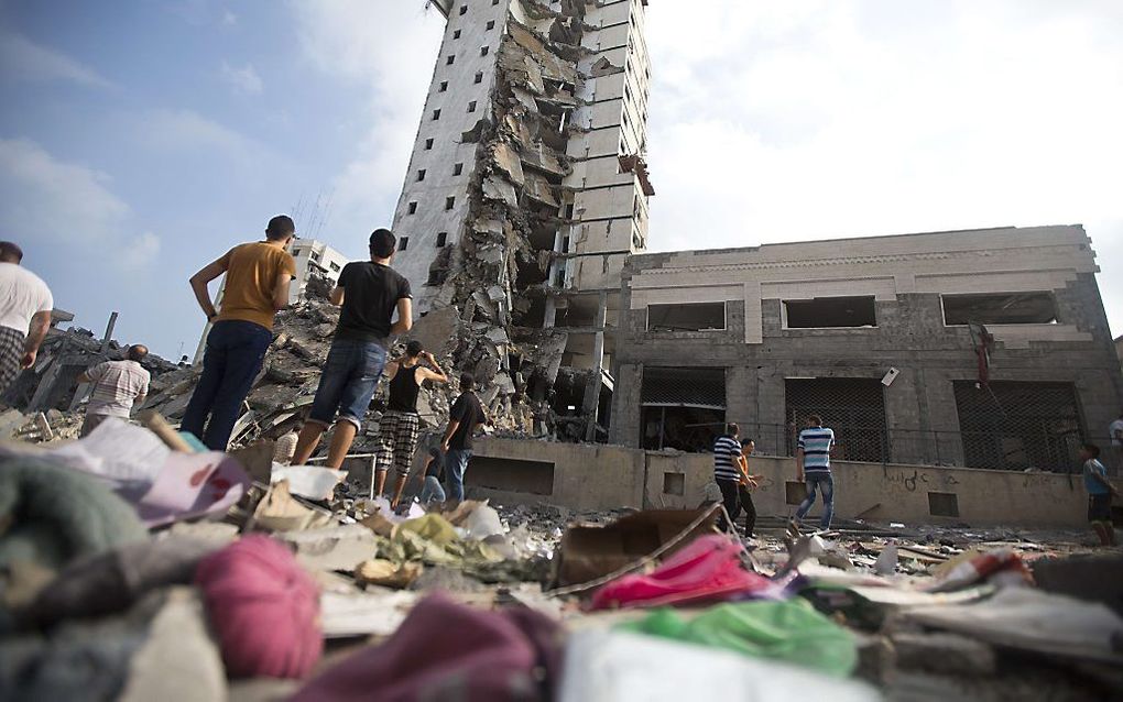 Gaza Stad, augustus 2014. beeld AFP