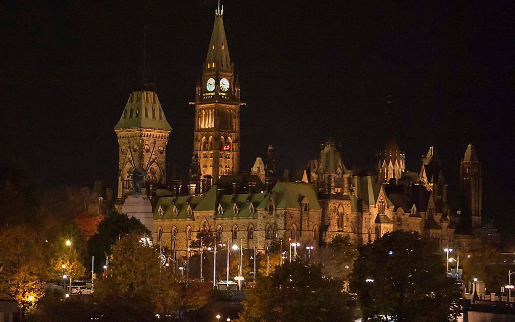 Het parlement in Ottawa. beeld EPA