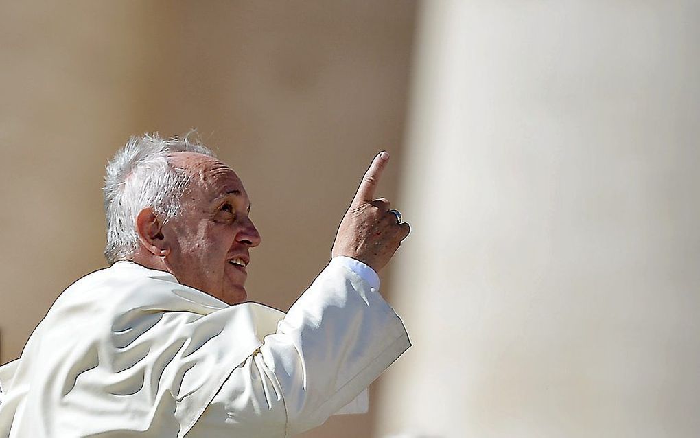 Paus Franciscus. Beeld AFP