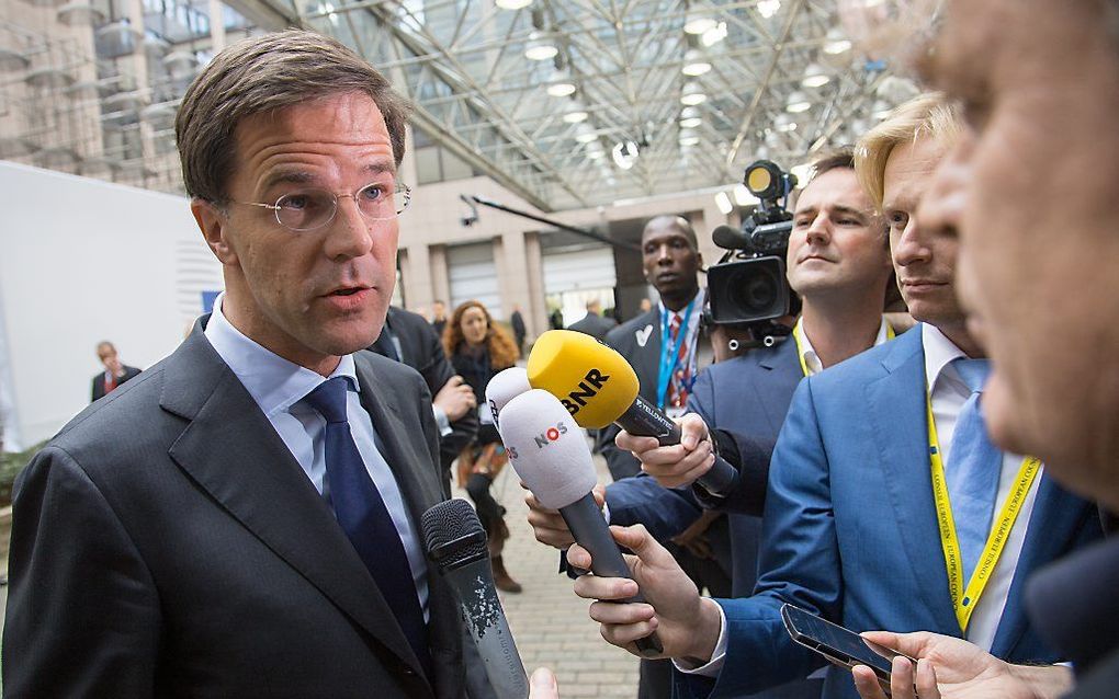 Premier Rutte. Beeld ANP