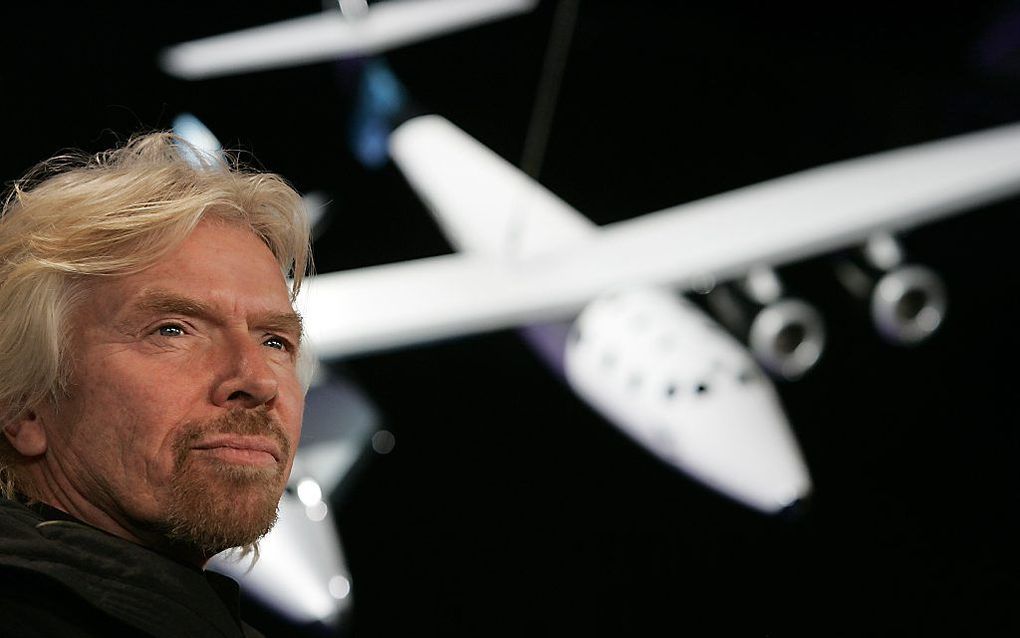 De Britse miljardair Richard Branson. beeld AFP