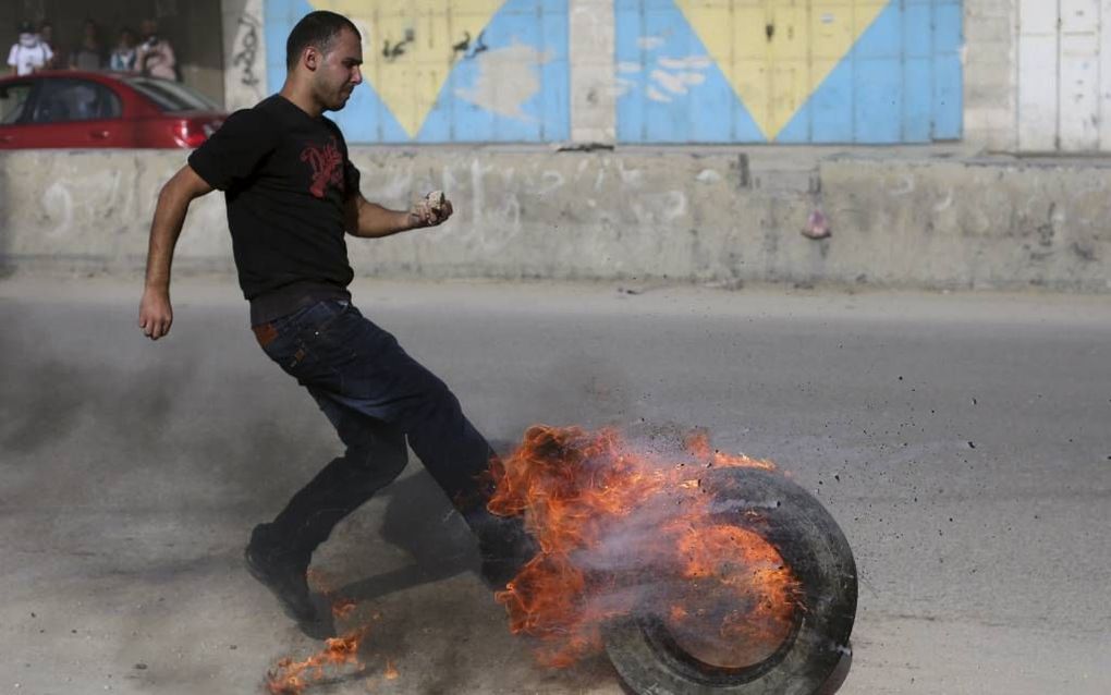 JERUZALEM. In Oost-Jeruzalem en op de Westelijke Jordaanoever is het al weken onrustig. beeld AFP