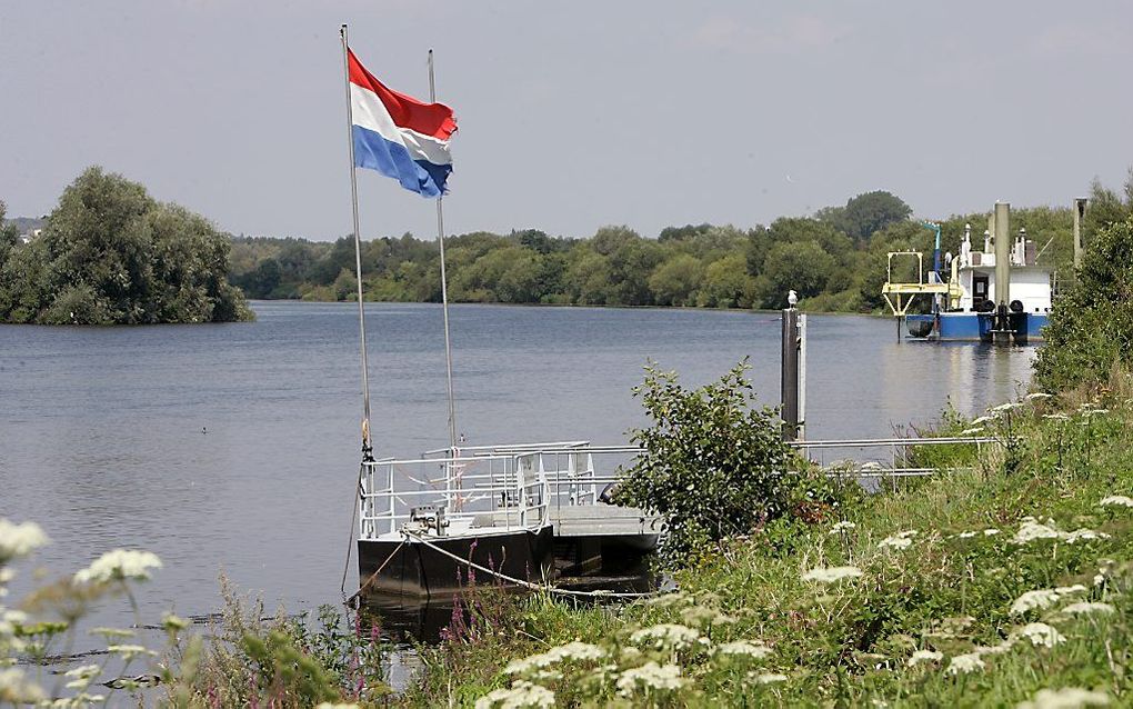 De Maas in Limburg. Beeld ANP