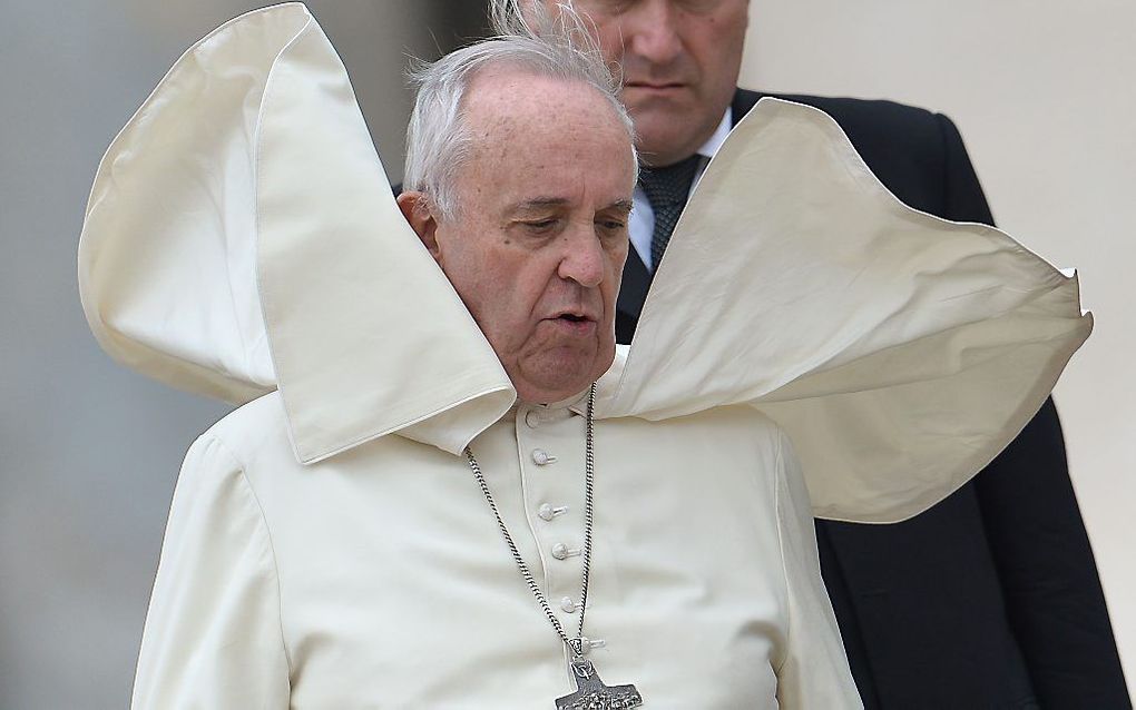 Paus Franciscus. beeld AFP