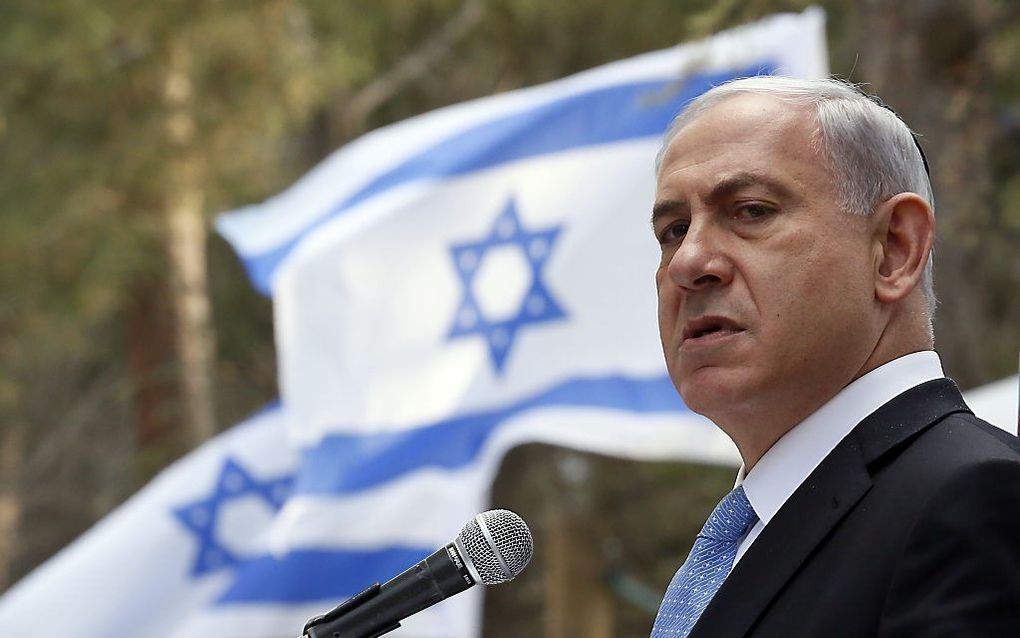 De Israëlische premier Benjamin Netanyahu. beeld AFP