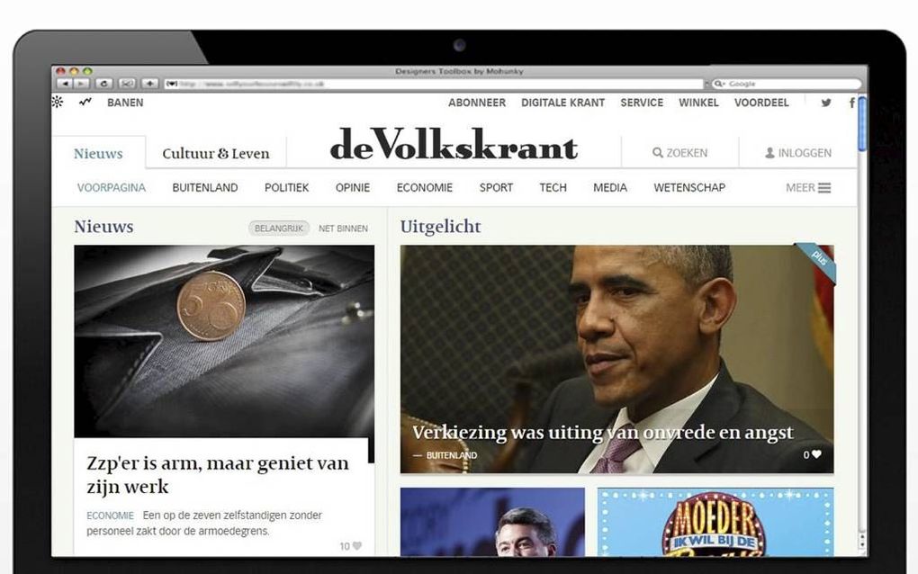 Volkskrant. Beeld RD