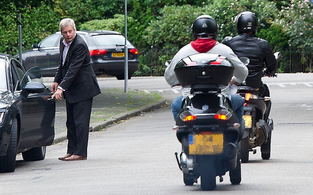 Holleeder(R) kwam na zes jaar zitten in januari 2012 voorwaardelijk vrij. beeld ANP