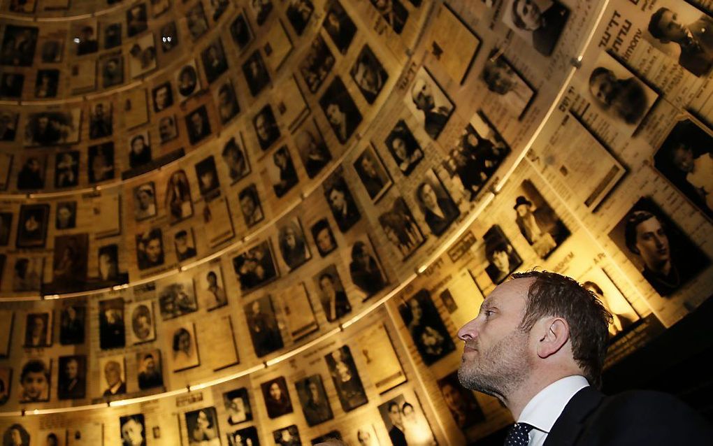 Yad Vashem, het instituut ter nagedachtenis van de holocaust. beeld AFP