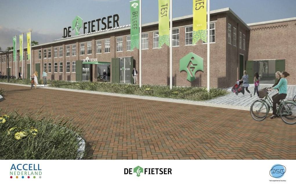 Fietsbelevingscentrum De Fietser in Ede wil ook op zondag mensen de mogelijkheid bieden fietsen te bestellen. beeld DST