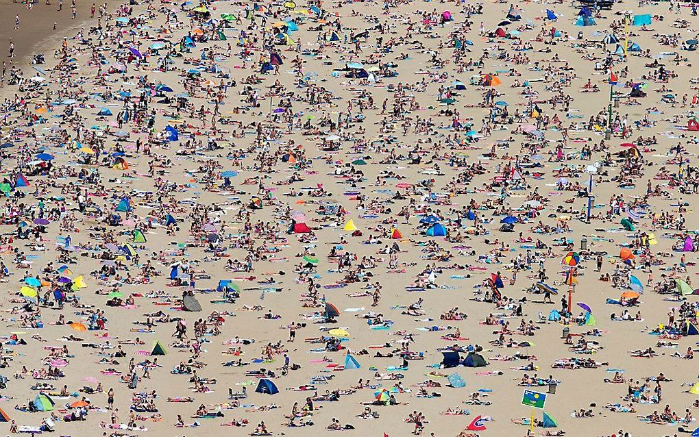 Strand van Scheveningen. beeld ANP