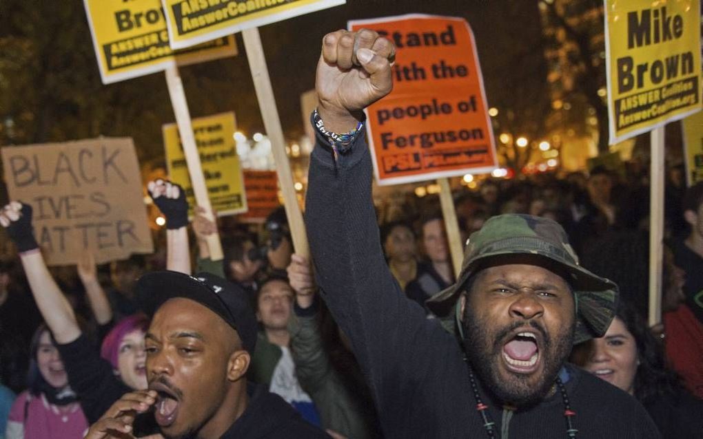 Demonstraties in Washington. beeld AFP