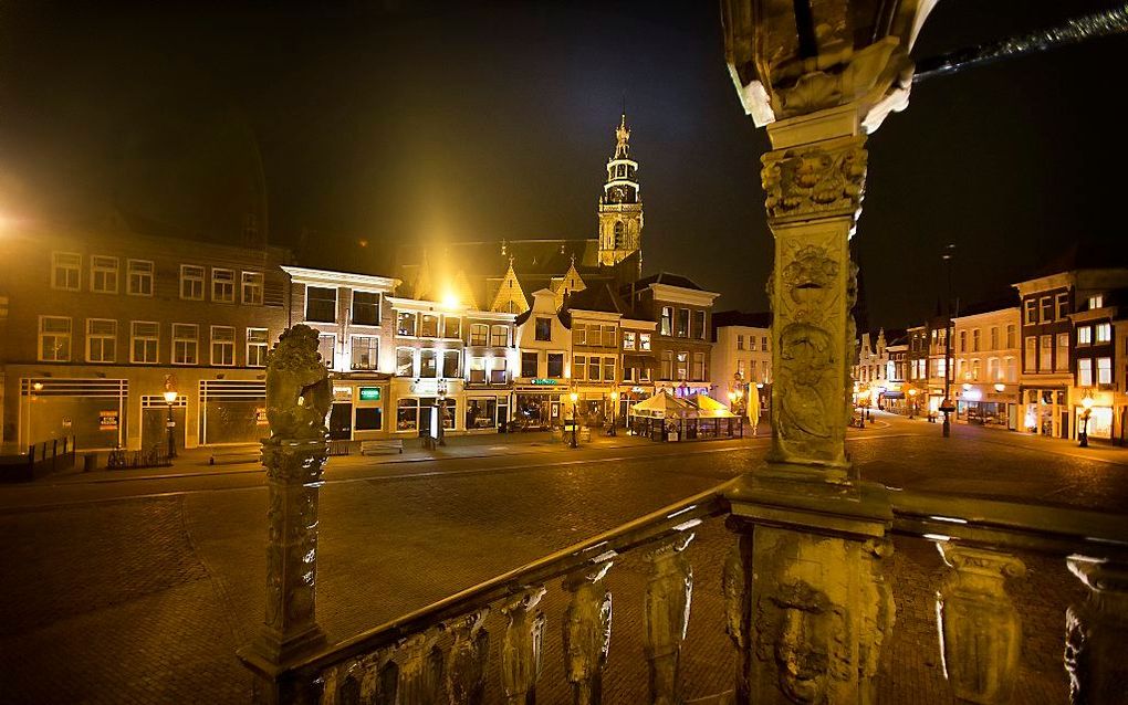 De Sint-Janskerk in het centrum van Gouda. beeld RD, Henk Visscher