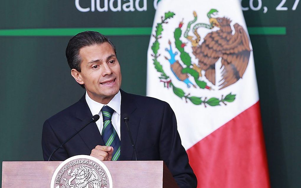 Enrique Pena Nieto. beeld EPA