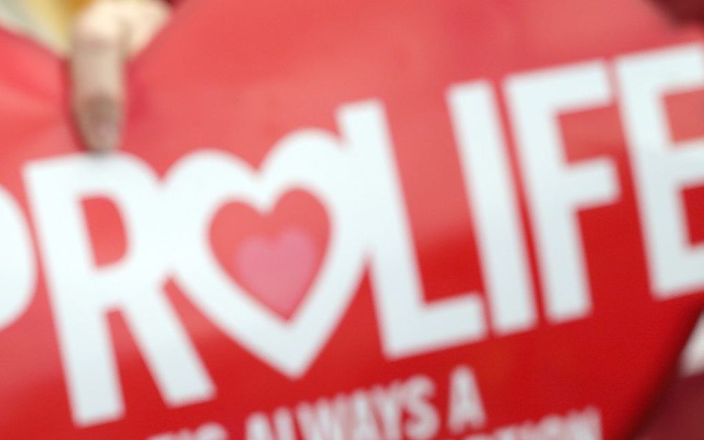 Europese prolife-organisaties hebben de handen in elkaar geslagen en een federatie opgericht. Foto: Demonstratie tegen het recht op abortus in Ierland. beeld AFP