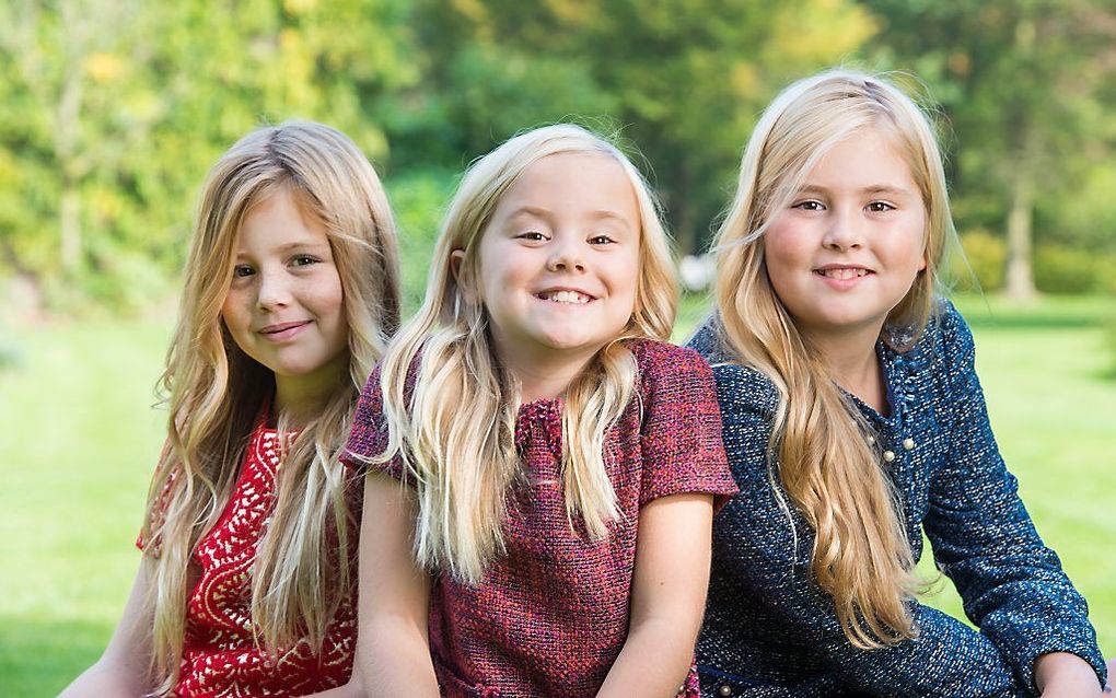 Prinses Alexia, Prinses Ariane, de Prinses van Oranje. beeld RVD, Jeroen van der Meyde