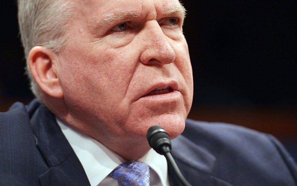 WASHINGTON. CIA-directeur Brennan geeft toe dat zijn dienst fouten heeft gemaakt, maar verdedigt desondanks de omstreden verhoormethoden die de CIA gebruikte. beeld AFP