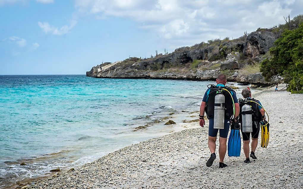 Het eiland Bonaire, tevens gemeente van Nederland. beeld ANP