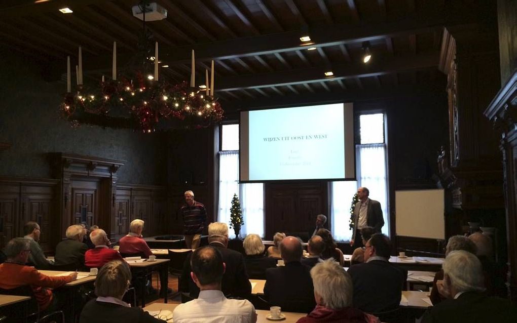 UTRECHT. Bezoekers van een studiemiddag dachten gisteren in Utrecht na over de geschiedenis van de wijzen uit het oosten.  beeld RD