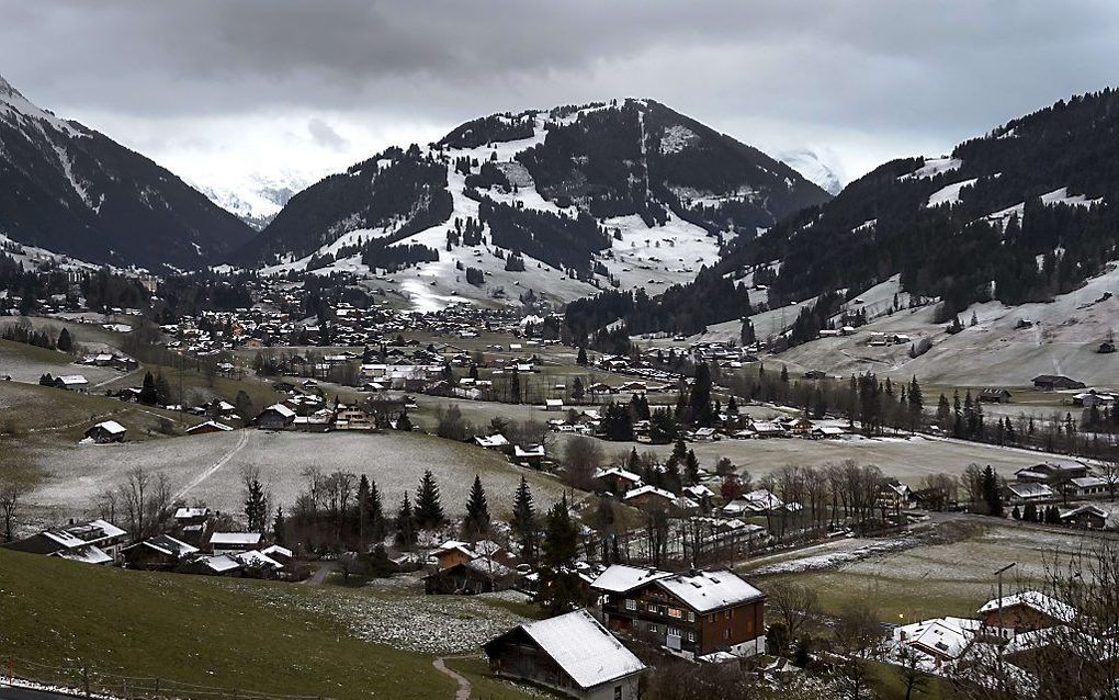 Sneeuwgebrek in Zwitserland. Beeld AFP