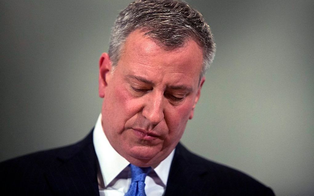 De Blasio. Beeld EPA