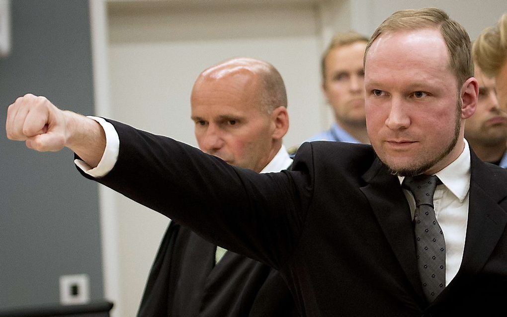 Breivik. beeld AFP