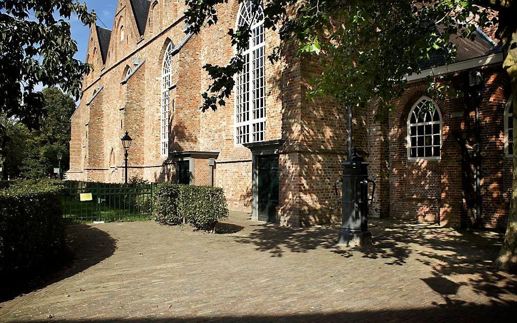 De Grote of Jacobijnerkerk in Leeuwarden.  beeld Sjaak Verboom