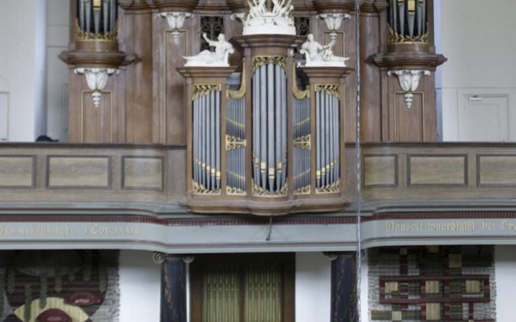 Het Bätz-orgel in de Grote Kerk van Den Bosch. Beeld Wim van der Ros