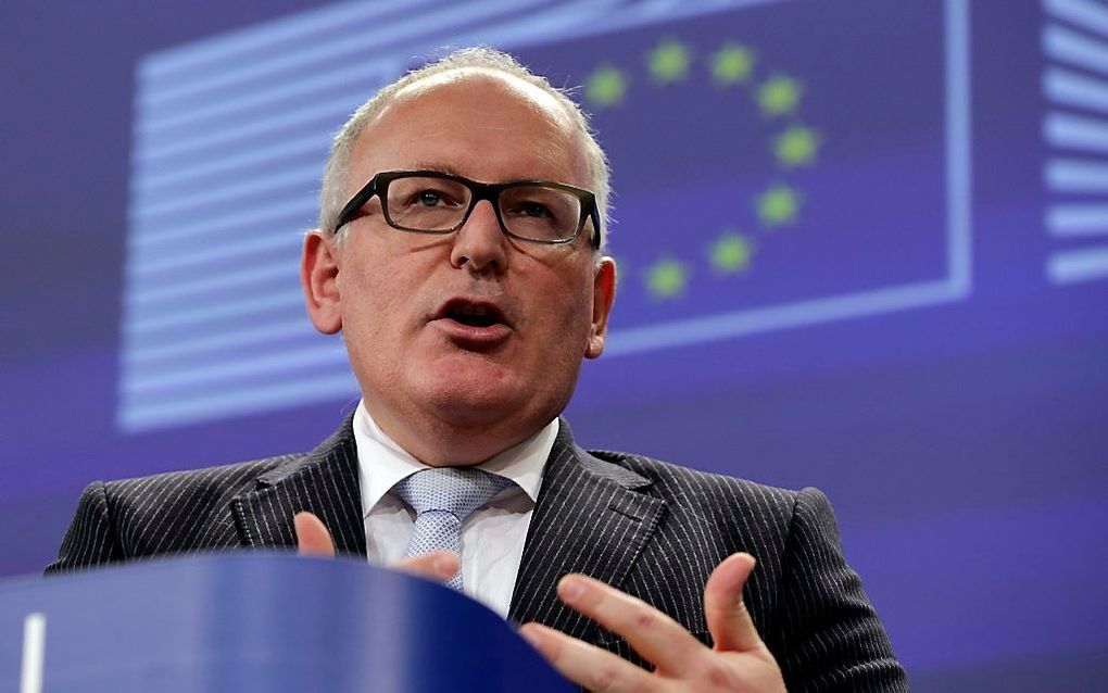 Frans Timmermans. beeld EPA