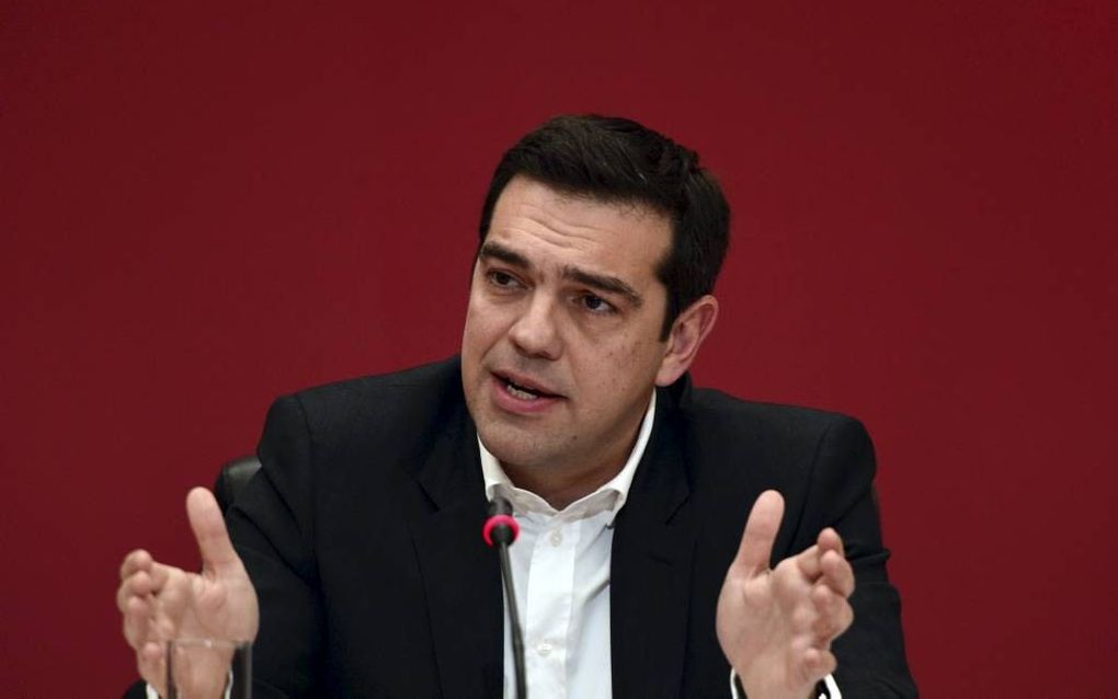 Tsipras. beeld AFP