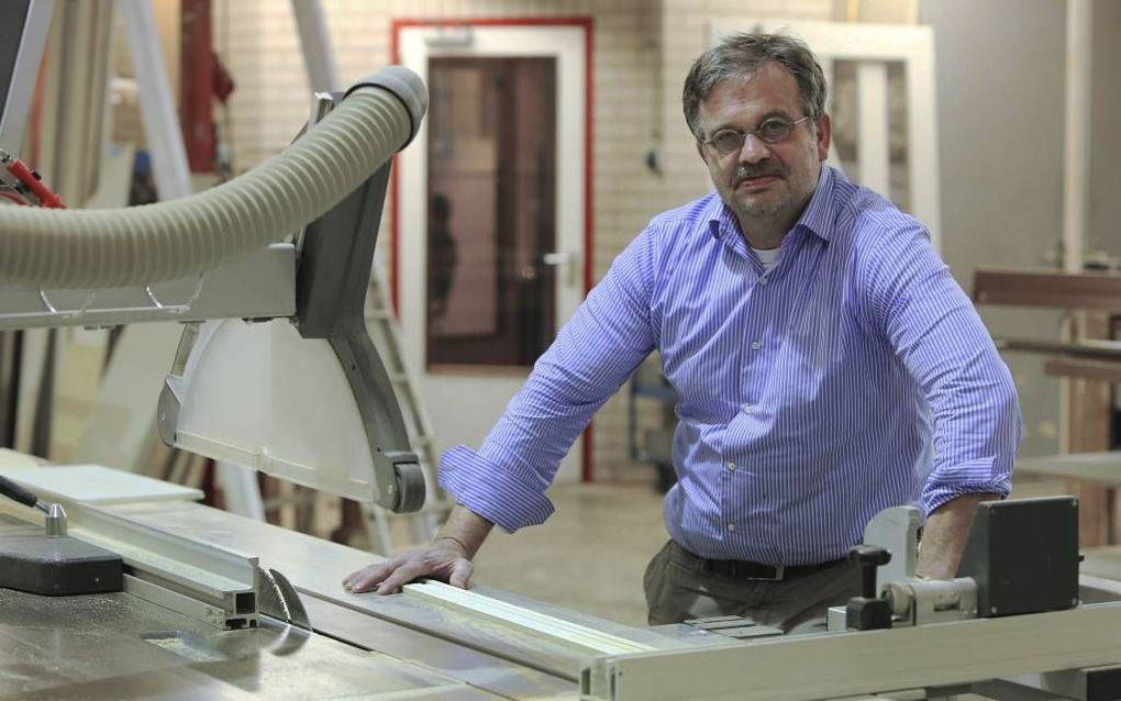 Johan Ebbers, eigenaar van bouwbedrijf Reon, kan na zes benauwde jaren weer ademhalen. beeld Vidiphoto